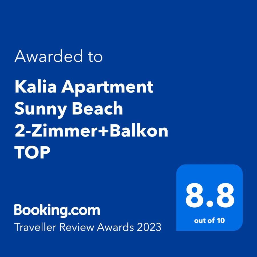 Kalia Apartment Sunny Beach 2-Zimmer+Balkon Top ภายนอก รูปภาพ